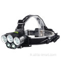 Aluminium de haute qualité 1800 LUMEN RECHARGABLE 5DET-CHARGE